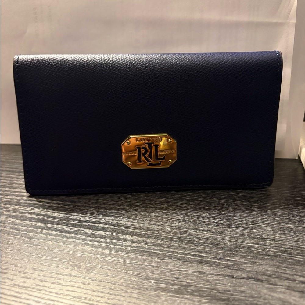 Ralph Lauren Midnight Blue Clutch